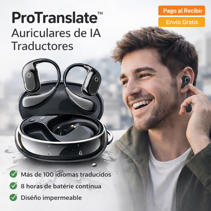 🎧 ProTranslate XG99™ – Auriculares Traductor IA Bluetooth con Traducción en Tiempo Real