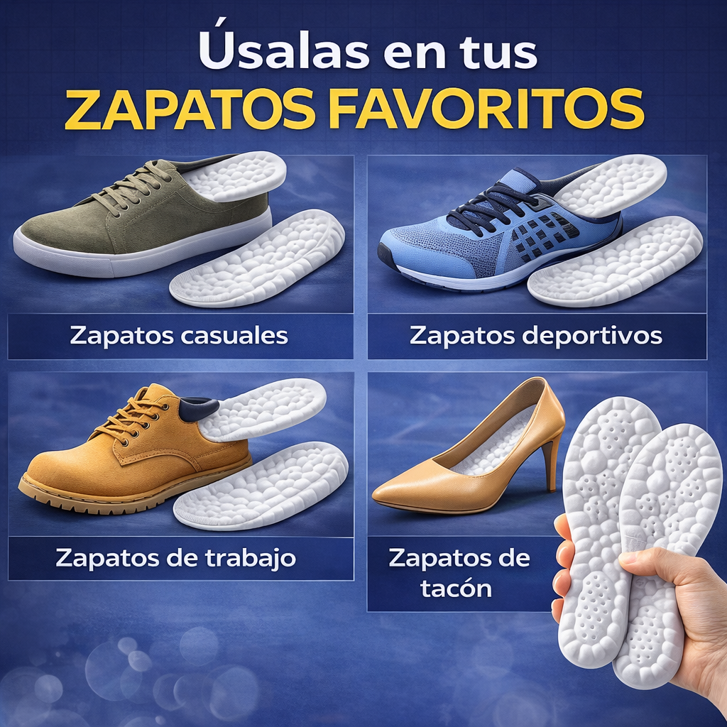 Plantilla 4D Cloud Ultra Confort – Camina Como Si Estuvieras en las Nubes
